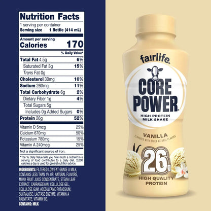 Core Power Protein Shakes
